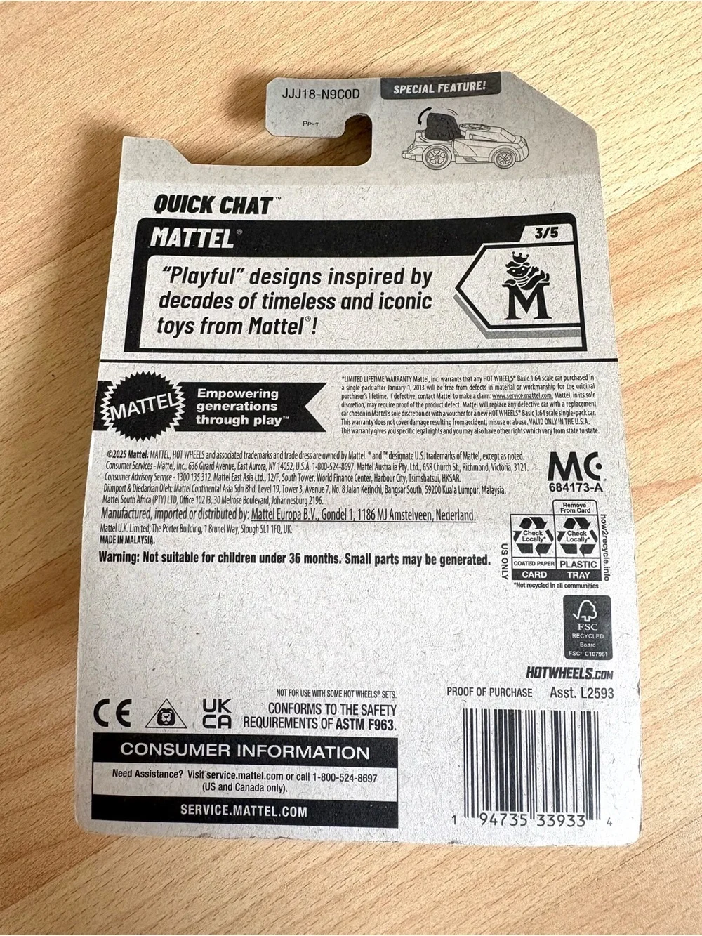 Hot Wheels ** brand
